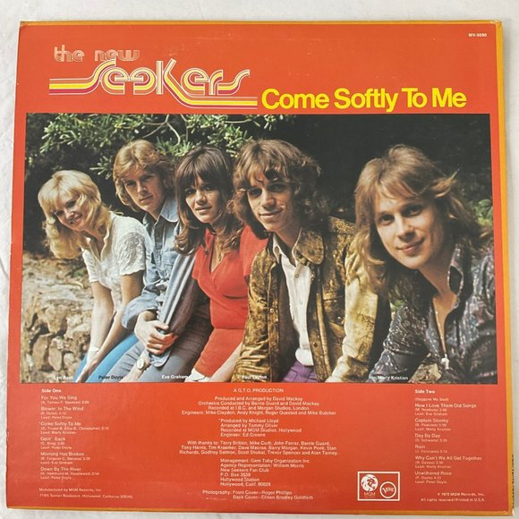 The New Seekers: Come Softly To Me Vintage Vinyl Record - Picture 2 of 9